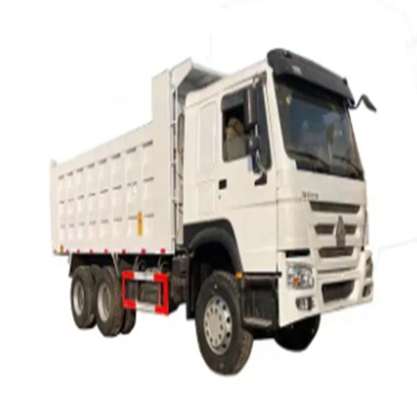 SINOTRUK 8x4 12 Tires RHD / LHD 420HP Second Hand Trucks 50T 30Cubic Heavy Duty Tipper Truck For Central Asian Market