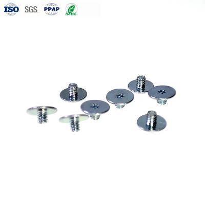 Tornillos micro M0.8-M4 de acero inoxidable 304, ranura en cruz, cabeza plana