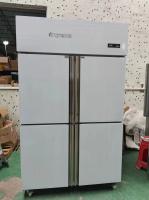 Frigorífico vertical comercial para ventilador de cozinha Sistema de arrefecimento Frigorífico de aço inoxidável