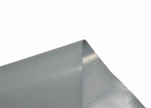 Fire Resistance White Color Waterproof PVC Tarpaulin Coated / Laminated Pattern