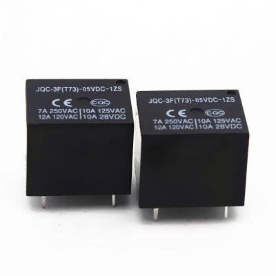 JQC-3F(T73) DC Automotive Micro Relay 12V Coil Voltage SPDT PCB Power Relay