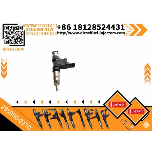 Diesel Fuel Injector 295050-0210 23670-30410 Excavator Truck Parts Steel