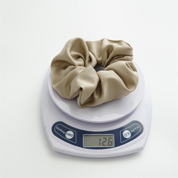 Acetate satin large girls scrunchie headdress Japanese Korean texture cloth loop tie hair rope wholesale