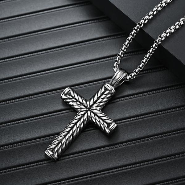 Collier en argent en acier inoxydable Collier en argent en acier inoxydable en argent en acier inoxydable en acier inoxydable en acier inoxydable