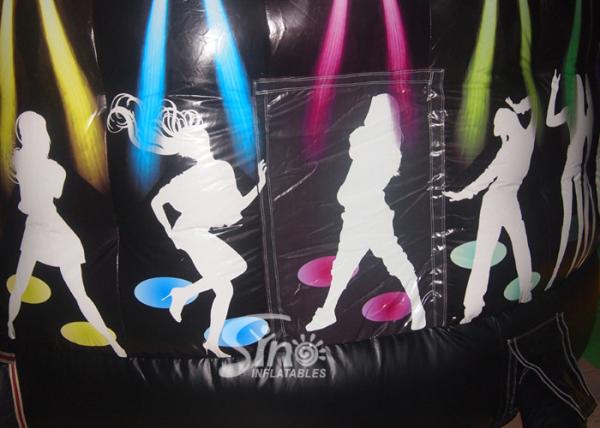 Da abóbada inflável do disco da música dos adultos das crianças N castelo bouncy com os ganchos leves na parte superior para partidos internos exteriores de N