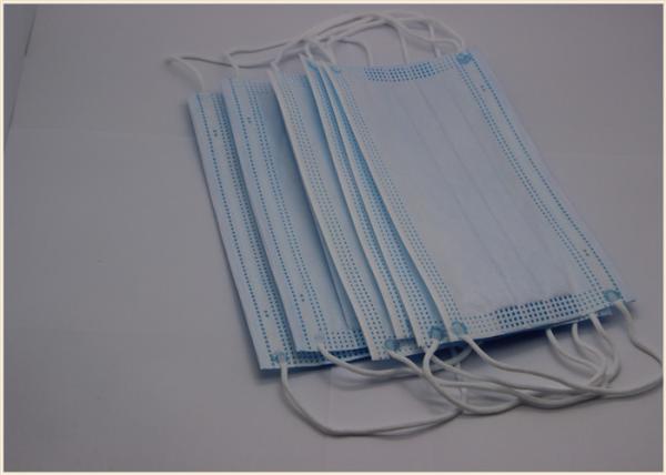 Eco Friendly 3 Layer Face Mask With Elastic Ear Loop Help Limit Germs Spread