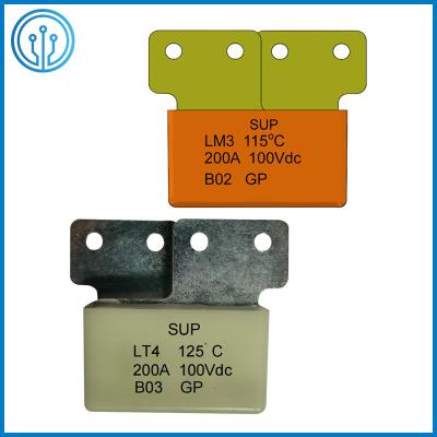 100VDC fusível térmico eliminado térmico da relação 200A da bateria 102C auto