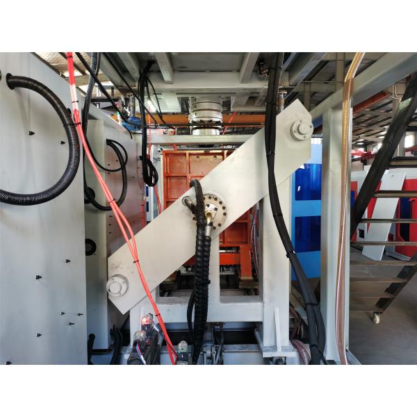 Accumulator Automatic PE Blow Molding Machine , Servo Fully Automatic Blowing