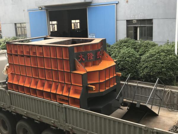 força nominal de 630 toneladas de controle remoto de corte da máquina da sucata de 380v 3hp 50hz