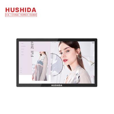 27 panneau futé fixé au mur d'affichage à cristaux liquides Digital d'affichage de moniteur d'écran tactile