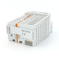 Modulo de entrada/salida remoto de 2 canales 270mA 24V IP20 Modbus Bus Ethernet industrial