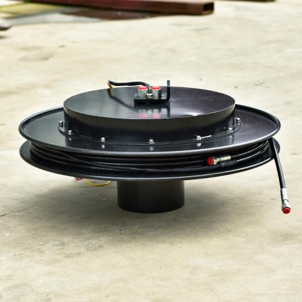 1/4 inch Oil Pipe Size Electric Wire and Oil Tube Hydraulic Reel for Aerial Work Truck