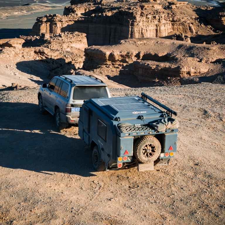 Adventurer NJSTAR Rv 16ft 450W 600W Солнечный Кампер отключенный от сети