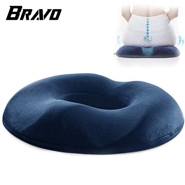 Customized Color Therapy Donut Tailbone Cushion for Pregnancy Coccyx Sciatica Gel Seat