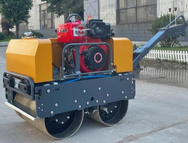640kg Walk Behind Double Drum Roller SVH60 Hot Sale in Ghana