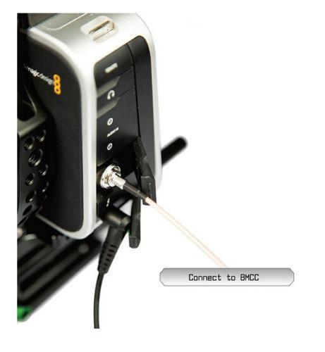 Homem de BNC ao cabo do homem HD SDI BNC para de BMCC do vídeo a câmera de Blackmagic para fora