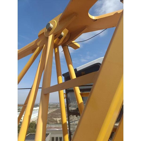 Color amarillo Granas de torre Zoomlion usadas 10 / 12 / 16 / 20 / 25 toneladas Capacidad de elevación