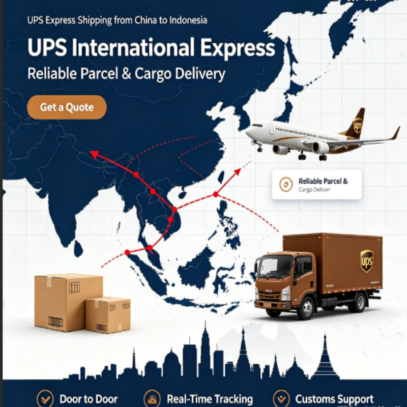 UPS Express Shipping From China To Indonesia 4-7 Working Days Ups Express To Indonesia The Best Ups Rates From China To Indonesia UPS International Express