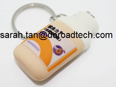 Good Quality Customized Medicine Botlle Shaped USB Flash Drive promotional gift