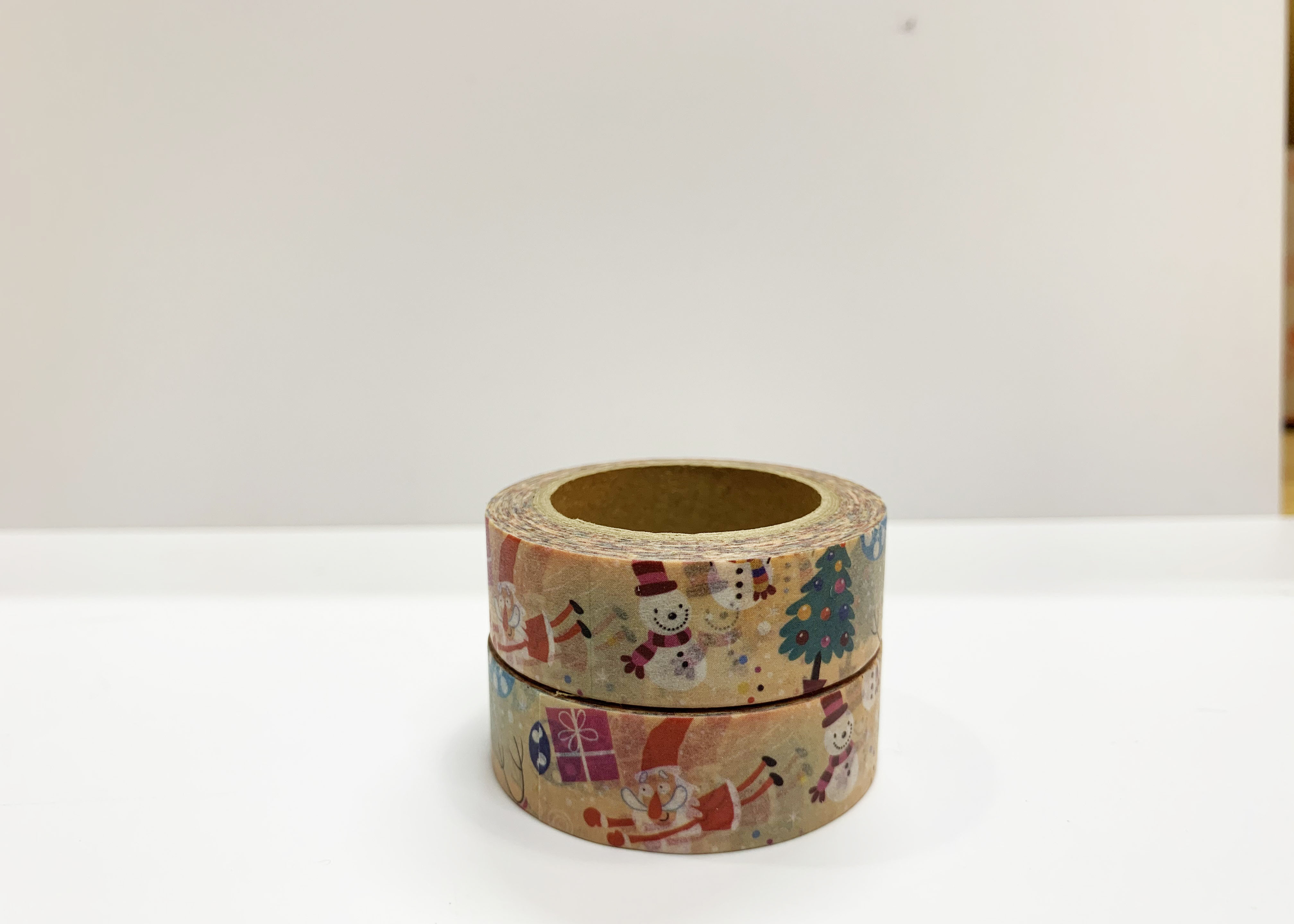 Изготовленная на заказ лента бумаги Kawaii милая Washi напечатала ленту Washi рождества