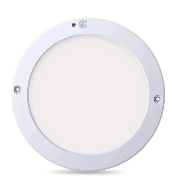 IP40 Rated 24W 1875lm LED Recessed Ceiling Light with Motion Sensor and Long Lifespan