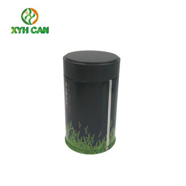 Tea Tin Can Dome Lid Metal Tinplate Special Tea Tins Packaging For Bulk Packaging