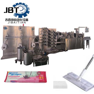 Fully Automatic Wet Tissue Packing Machine Wipes Making Machine With Easy Operation