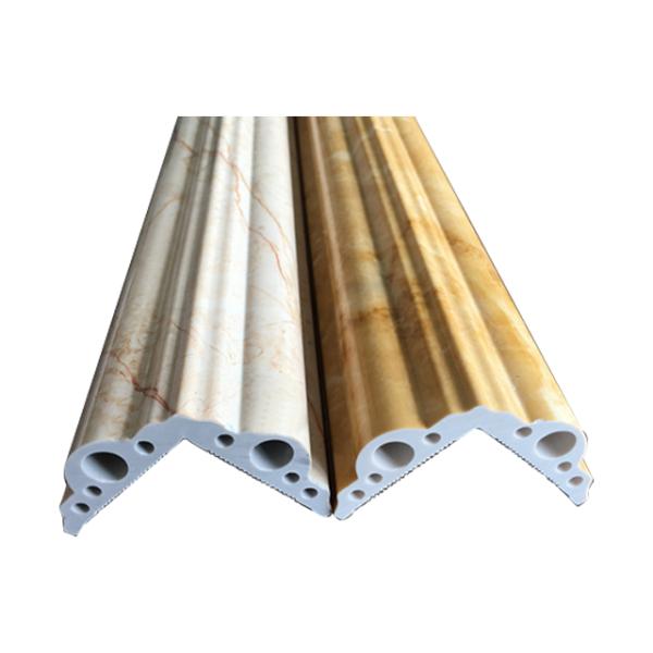 38CrMoALA Material de tornillo PVC Imitación Línea de extrusión de chapa de mármol para planta de fabricación