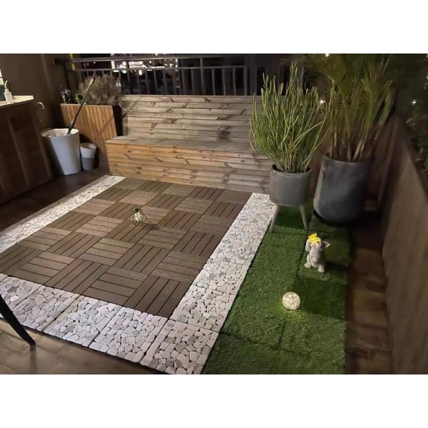 Деревянный зерновой образец WPC наружных кровельных напольных плиток для синтетического деревянного пластмассового композита