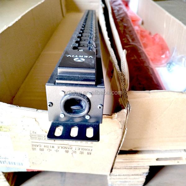 250V 16A 1U Basic Type Black Single Phase PDU for Cabinet Data Center AC Input Output