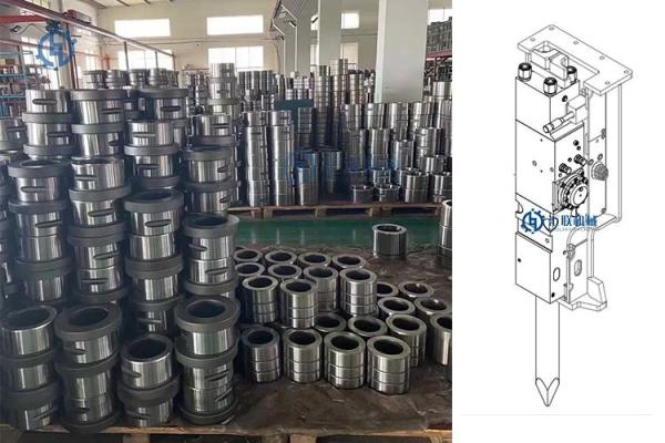 Rammer 103365 cobrimento com arbustos superior da ferramenta de 103125 peças do martelo da cidade de S-27 S27 mais baixo