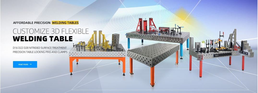 28mm Standard Hole D28 Modular Welding Table Quick Fixture Positioning