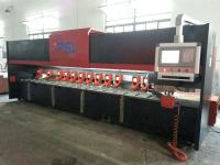 El CNC neumático vertical V cortó acanalar la máquina para las hojas inoxidables