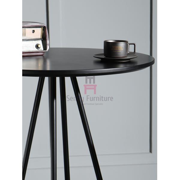 таблица MDF округлой формы 2ft высокая с footrest для пользы restaruant & бара