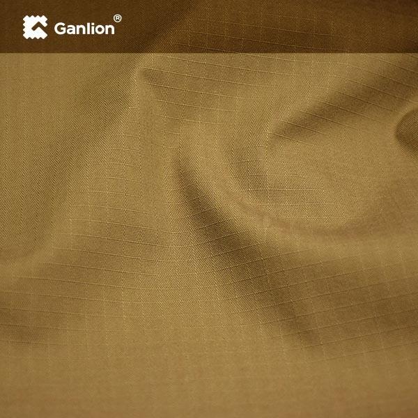 Polyester Cotton T400 WR OR Security Uniform Fabric Industrial Washable For Coats