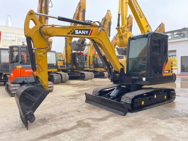 Sany SY60C mini-excavatrice pour le déminage de la terre