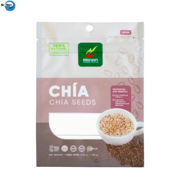 Eco friendly packaging bags aluminum foil pouch coffee bags zipper bag food coffee packaging