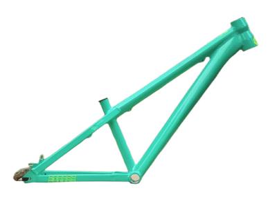 Belo quadro 26er Alumínio Saltador de sujeira Cadro de bicicleta Tipo de peixe horizontal Desistência