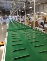 Ligne de convoyeur à courroie automatique CARST ESD pour la production de batteries de véhicules électriques