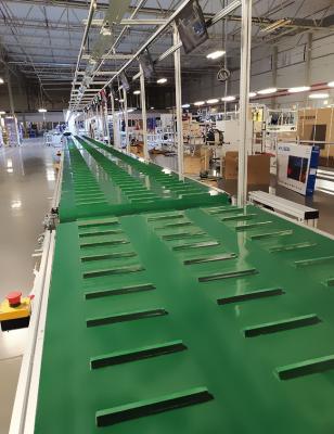 Automatic CARST ESD Belt Conveyor Line For Electric Vehicle Battery Production