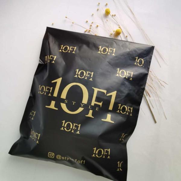 Biodegradable Wholesale Sustainable Custom Printed BIO Logo ECO Pack Mailers Pla Packaging Bag For Clothing