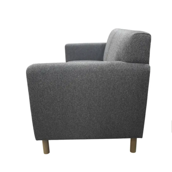 Modern 2 Seater Fabric Sofa, Commercial Grade Hotel Lobby Sofa for Public Area, Hospitality Furniture