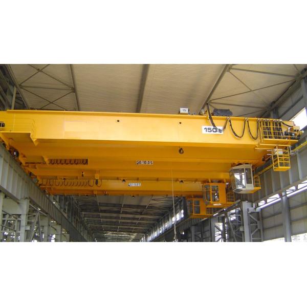 2.5 M/S European Crane Double Girder Bridge Crane With Emergency Stop Button