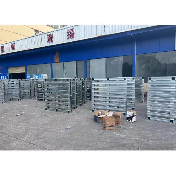 Хранилище тяжеловесные стальные поддоны, подлежащие складированию, стандартный размер евро