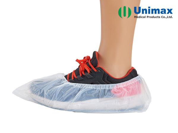 LDPE HDPE Disposable Non Woven Shoes Cover Waterproof