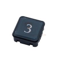 Elevator Push Button Switch Elevator Lift Spare Parts Stainless Steel Push Button