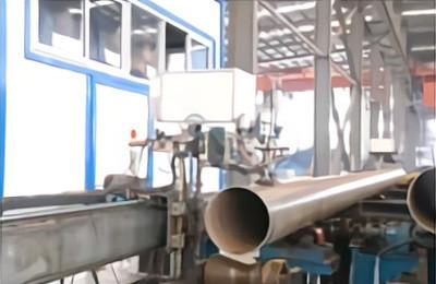 EN10217 Tuyau en acier soudé longitudinalement avec technique de laminage à chaud et standard