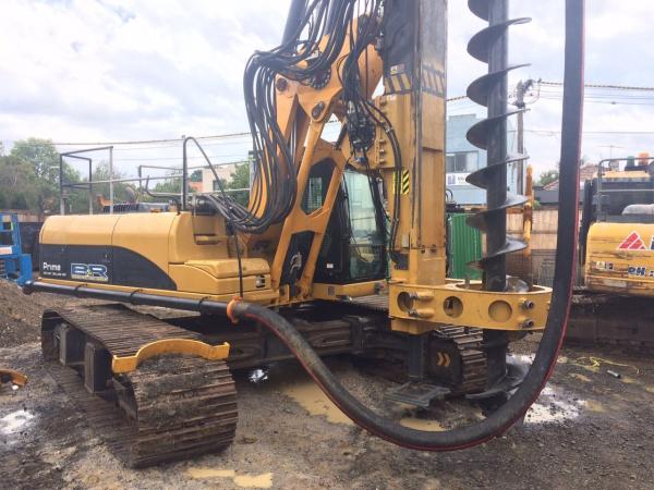 Borehole Drilling Machine , Hydraulic CFA Rotary Bored Piling Rig CE ISO9001 Max. drilling depth 20 m