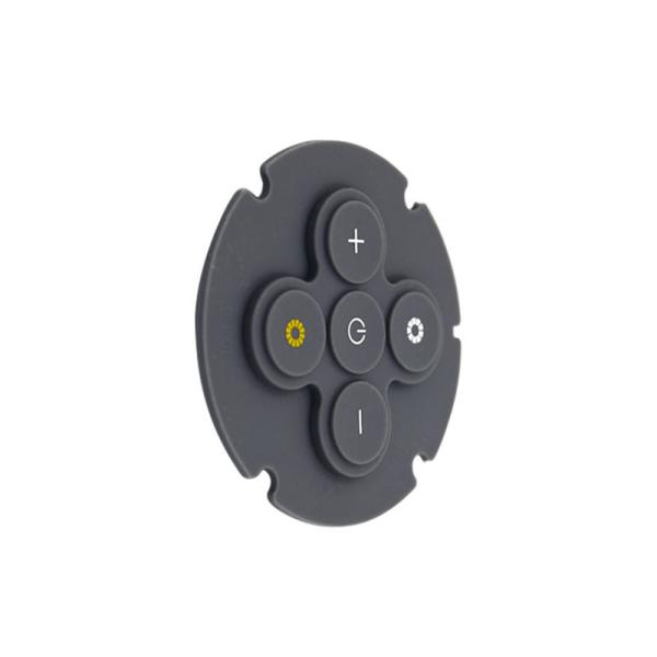 Custom Circular Controller Keys Waterproof And Durable Silicone Rubber Keys