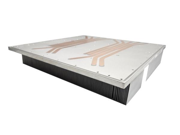 OEM アルミ冷却ブロック カスタム銅管液体冷却 冷却プレート 水冷却ブロック